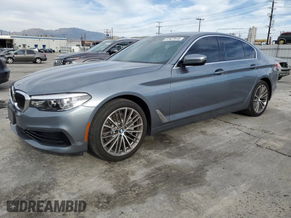 2020 BMW 5 Series 530i with VIN WBAJR3C07LCD74759, listed as a Copart auction lot 47427915 with 50,951 mi miles and Salvage Title. Bid and sale history available at DreamBid. Image 1.