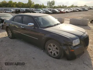 2007 Chrysler 300 with VIN 2C3LA43R17H879062, listed as a Copart auction lot 74536234 with 189,335 mi miles and Salvage Title. Bid and sale history available at carsss.com. Image 4.