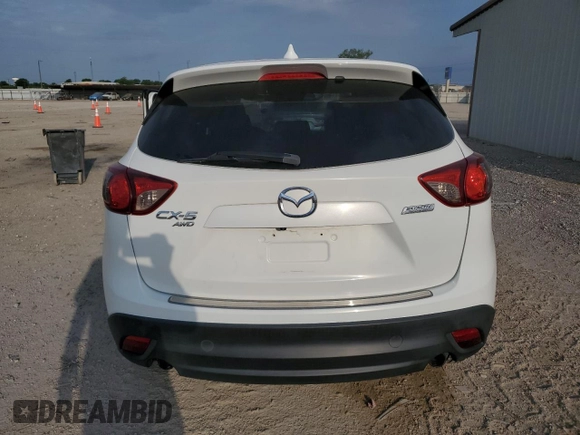 2014 Mazda CX-5 Grand Touring with VIN JM3KE4DYXE0377810, listed as a Copart auction lot 53071255 with 117,642 mi miles and Salvage Title. Bid and sale history available at DreamBid. Image 6.