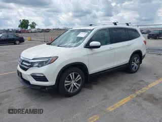 2017 Honda Pilot EX-L z VIN 5FNYF6H55HB098573, wystawiony jako IAAI lot #42347364 z przebiegiem 101 558 mil mil oraz . Historia ofert i sprzedaży dostępna na DreamBid. Obrazek 2.