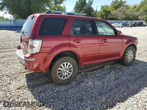2009 Mercury Mariner Premier z VIN 4M2CU87G49KJ11181, wystawiony jako Copart lot #70799534 z przebiegiem 167 273 mil mil oraz Szkoda całkowita • Salvage title. Historia ofert i sprzedaży dostępna na DreamBid. Obrazek 3.