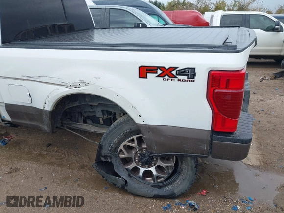 2021 Ford F-250 XL with VIN 1FT7W2BT7MEC81254, listed as a IAAI auction lot 40962703 with 122,265 mi miles and . Bid and sale history available at DreamBid. Image 6.