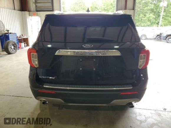 2022 Ford Explorer Limited with VIN 1FMSK7FH8NGA56609, listed as a Copart auction lot 56428135 with 59,928 mi miles and Salvage title. Bid and sale history available at DreamBid. Image 6.