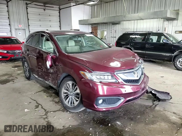 2016 Acura RDX Advance with VIN 5J8TB4H73GL007812, listed as a Copart auction lot 58619505 with 71,244 mi miles and Clean title. Bid and sale history available at DreamBid. Image 14.