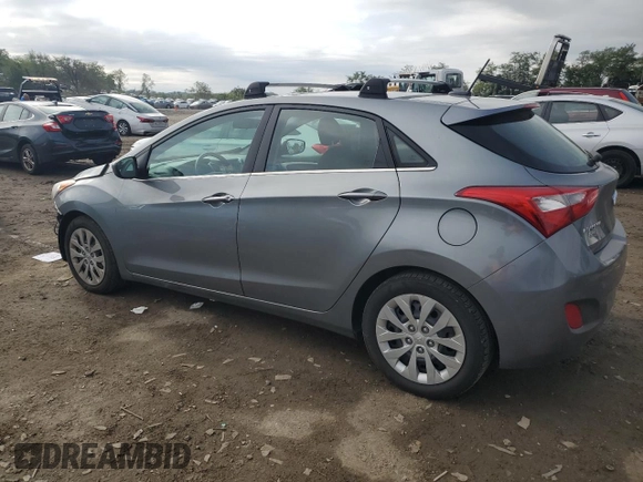 2017 Hyundai Elantra GT with VIN KMHD35LH3HU363254, listed as a Copart auction lot 74022714 with 89,344 mi miles and Salvage Title. Bid and sale history available at carsss.com. Image 2.