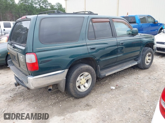 1999 Toyota 4Runner SR5 with VIN JT3GN86R4X0100749, listed as a IAAI auction lot 41585910 with Not Provided miles and . Bid and sale history available at DreamBid. Image 4.