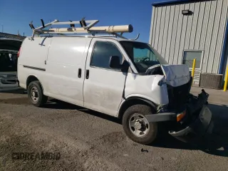 2010 Chevrolet Express Cargo with VIN 1GCZGFBA2A1167547, listed as a Copart auction lot 80991954 with 172,818 mi miles and Salvage title. Bid and sale history available at DreamBid. Image 4.