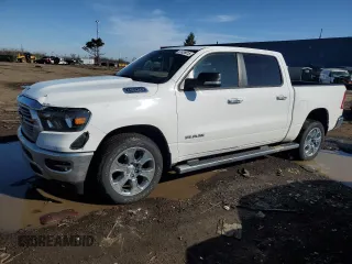 2020 Ram 1500 Big Horn with VIN 1C6SRFFT8LN241337, listed as a Copart auction lot 51426815 with 39,607 mi miles and Clean Title. Bid and sale history available at carsss.com. Image 1.