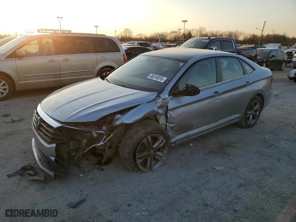 2020 Volkswagen Jetta S with VIN 3VWN57BU8LM104329, listed as a Copart auction lot 48314015 with 137,852 mi miles and Salvage Title. Bid and sale history available at carsss.com. Image 1.