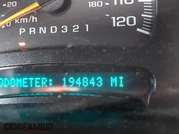 2003 Chevrolet Tahoe LT with VIN 1GNEK13Z33R304799, listed as a IAAI auction lot 41552534 with 194,843 mi miles. Bid and sale history available at carsss.com. Image 7.