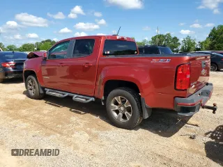 2015 Chevrolet Colorado 2WD Z71 with VIN 1GCGSCE35F1186280, listed as a Copart auction lot 56596115 with 123,041 mi miles and Salvage title. Bid and sale history available at DreamBid. Image 2.