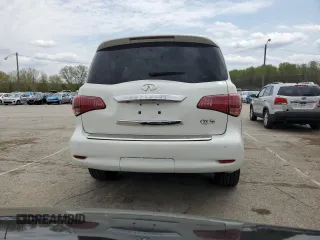 2011 Infiniti QX56 8-passenger z VIN JN8AZ2NC7B9300341, wystawiony jako Copart lot #52969675 z przebiegiem 146 118 mil mil oraz Szkody całkowita. Historia ofert i sprzedaży dostępna na DreamBid. Obrazek 6.