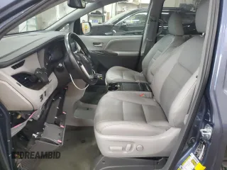 2016 Toyota Sienna Limited with VIN 5TDDK3DC8GS133114, listed as a Copart auction lot 56965005 with 78,311 mi miles and Salvage title. Bid and sale history available at DreamBid. Image 7.