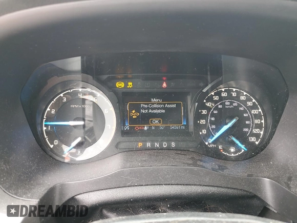2019 Ford Ranger XL with VIN 1FTER4EH2KLA15750, listed as a Copart auction lot 60287905 with 54,591 mi miles and Salvage title. Bid and sale history available at DreamBid. Image 9.