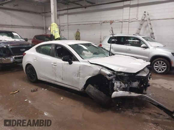 2016 Mazda 3 i Sport with VIN 3MZBM1U76GM251362, listed as a IAAI auction lot 41932829 with 133,000 mi miles and . Bid and sale history available at carsss.com. Image 1.