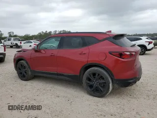 2019 Chevrolet Blazer RS z VIN 3GNKBERS5KS681604, wystawiony jako Copart lot #51706685 z przebiegiem 110 570 mil mil oraz Szkoda całkowita • Salvage title. Historia ofert i sprzedaży dostępna na DreamBid. Obrazek 2.