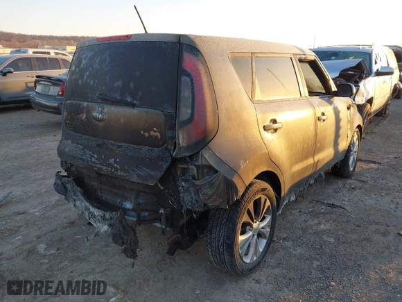 2016 Kia Soul + with VIN KNDJP3A50G7330802, listed as a IAAI auction lot 41272834 with 1 mi miles. Bid and sale history available at carsss.com. Image 4.
