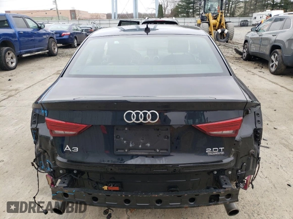 2018 Audi A3 Sedan Premium Plus with VIN WAUJ8GFFXJ1045764, listed as a Copart auction lot 47725344 with 44,943 mi miles. Bid and sale history available at carsss.com. Image 6.