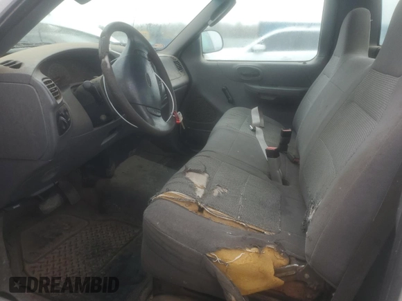 2002 Ford F-150 XL with VIN 1FTRF172X2KC62263, listed as a Copart auction lot 49174555 with Not provided miles and Salvage title. Bid and sale history available at DreamBid. Image 7.