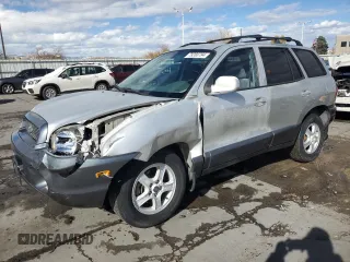 2003 Hyundai Santa Fe GLS with VIN KM8SC73D73U343355, listed as a Copart auction lot 79268794 with 186,375 mi miles and Salvage Title. Bid and sale history available at carsss.com. Image 1.