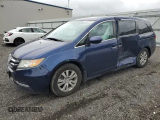 2016 Honda Odyssey EX-L z VIN 5FNRL5H61GB116310, wystawiony jako Copart lot #58028545 z przebiegiem 89 654 mil mil oraz Szkoda całkowita • Salvage title. Historia ofert i sprzedaży dostępna na DreamBid. Obrazek 1.