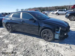 2021 Hyundai Elantra SEL with VIN 5NPLM4AG0MH032671, listed as a Copart auction lot 45657715 with 17,771 mi miles and Salvage Title. Bid and sale history available at carsss.com. Image 4.