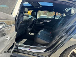 2016 BMW 7 Series 750i with VIN WBA7F0C53GGM20435, listed as a Copart auction lot 84705394 with 186,227 mi miles and Clean Title. Bid and sale history available at carsss.com. Image 6.