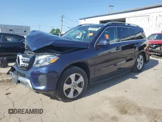2018 Mercedes-Benz GLS 450 z VIN 4JGDF6EEXJB048775, wystawiony jako Copart lot #62065095 z przebiegiem Nie podano mil oraz Czysty tytuł • Clean title. Historia ofert i sprzedaży dostępna na DreamBid. Obrazek 1.