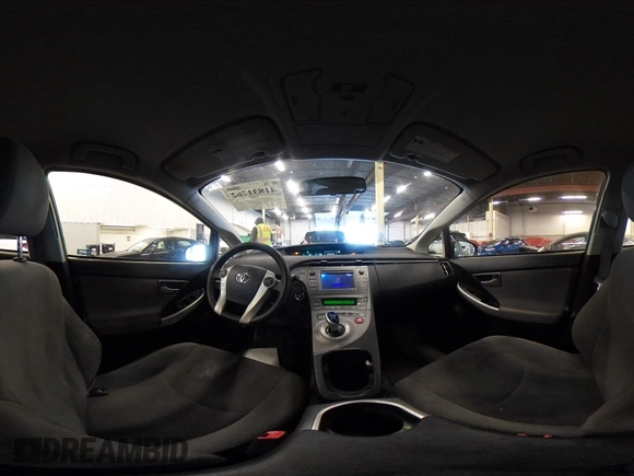 2013 Toyota Prius One with VIN JTDKN3DU8D1730070, listed as a IAAI auction lot 41831762 with 186,192 mi miles. Bid and sale history available at carsss.com. Image 24.