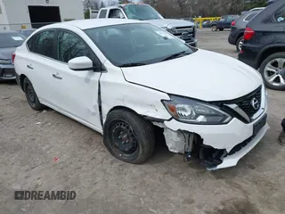2019 Nissan Sentra SV with VIN 3N1AB7AP2KY346713, listed as a IAAI auction lot 41935437 with 89,575 mi miles and . Bid and sale history available at DreamBid. Image 1.