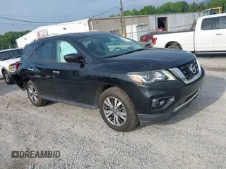2018 Nissan Pathfinder SV with VIN 5N1DR2MN6JC635258, listed as a IAAI auction lot 42486740 with 129,936 mi miles and . Bid and sale history available at DreamBid. Image 1.