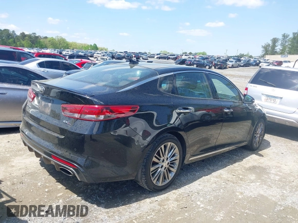 2016 Kia Optima SXL Turbo with VIN 5XXGV4L23GG117486, listed as a IAAI auction lot 41998300 with 142,477 mi miles. Bid and sale history available at carsss.com. Image 13.