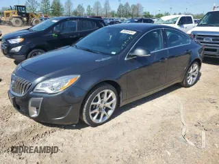 2017 Buick Regal GS with VIN 2G4GT5GX1H9190829, listed as a Copart auction lot 48290075 with 0 mi miles and Salvage Title. Bid and sale history available at carsss.com. Image 1.