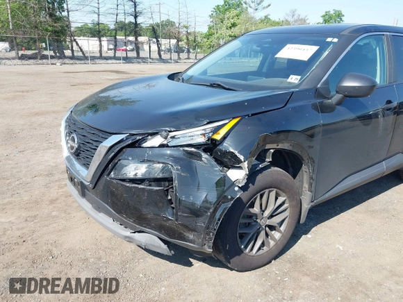 2023 Nissan Rogue S with VIN 5N1BT3AB3PC937818, listed as a IAAI auction lot 42390437 with 17,456 mi miles and . Bid and sale history available at DreamBid. Image 6.