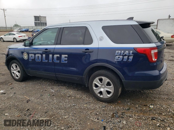 2017 Ford Police Interceptor Utility с VIN 1FM5K8AR8HGA36853, выставлен на аукционе Copart как лот 60614205 с пробегом 97 650 миль миль и Списание • Salvage title. История ставок и продаж доступна на DreamBid. Изображение 2.