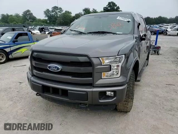 2015 Ford F-150 XLT with VIN 1FTEW1EG8FFA66642, listed as a Copart auction lot 57240043 with Not provided miles and Clean title. Bid and sale history available at DreamBid. Image 11.