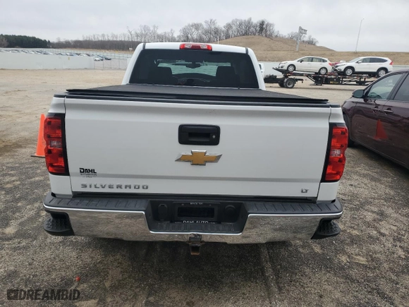 2018 Chevrolet Silverado 1500 LT with VIN 2GCVKREC7J1100237, listed as a Copart auction lot 51282915 with 0 mi miles and Clean Title. Bid and sale history available at carsss.com. Image 6.