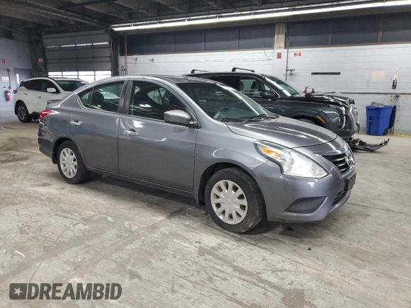 2017 Nissan Versa SV with VIN 3N1CN7AP4HL866000, listed as a Copart auction lot 64009935 with 193,547 mi miles and Clean title. Bid and sale history available at DreamBid. Image 4.