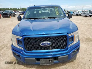 2018 Ford F-150 XL with VIN 1FTEW1CP3JKC81428, listed as a Copart auction lot 58023135 with 162,533 mi miles and Salvage title. Bid and sale history available at DreamBid. Image 5.