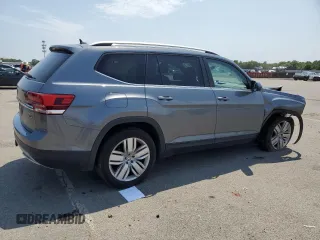 2019 Volkswagen Atlas SE with VIN 1V2UR2CA7KC525094, listed as a Copart auction lot 63902245 with 75,588 mi miles and Salvage title. Bid and sale history available at DreamBid. Image 3.
