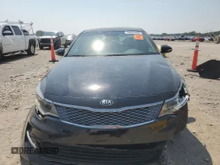 2018 Kia Optima S with VIN 5XXGT4L35JG235075, listed as a Copart auction lot 60604425 with 95,705 mi miles and Salvage title. Bid and sale history available at DreamBid. Image 5.