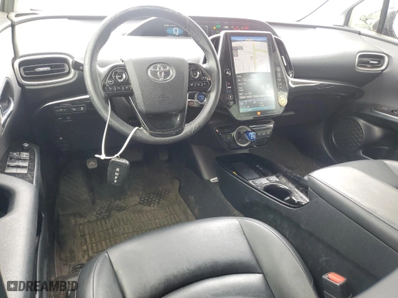 2022 Toyota Prius Prime LE with VIN JTDKAMFP1N3203566, listed as a Copart auction lot 51174025 with 156,611 mi miles and Salvage Title. Bid and sale history available at carsss.com. Image 8.