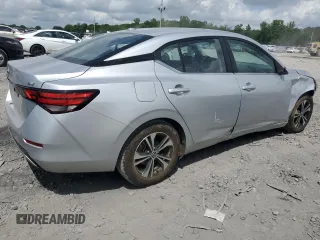 2023 Nissan Sentra SV z VIN 3N1AB8CV3PY221938, wystawiony jako Copart lot #55152145 z przebiegiem 48 786 mil mil oraz Szkoda całkowita • Salvage title. Historia ofert i sprzedaży dostępna na DreamBid. Obrazek 3.