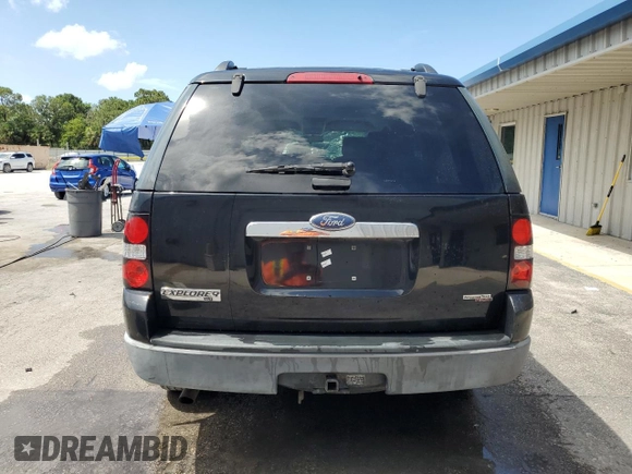 2006 Ford Explorer XLT with VIN 1FMEU73E66UA11365, listed as a Copart auction lot 60799785 with 114,152 mi miles and Salvage title. Bid and sale history available at DreamBid. Image 6.