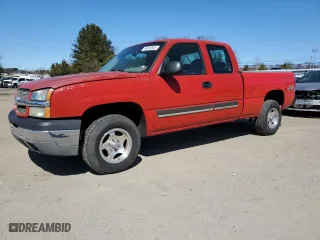 2003 Chevrolet Silverado 1500 LS with VIN 2GCEK19V431254033, listed as a Copart auction lot 49028505 with 163,032 mi miles and Clean Title. Bid and sale history available at carsss.com. Image 1.