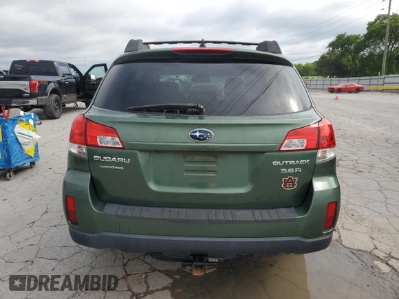 2011 Subaru Outback Limited Power Moon with VIN 4S4BRDKC1B2425565, listed as a Copart auction lot 61455325 with 237,417 mi miles and Clean title. Bid and sale history available at DreamBid. Image 6.