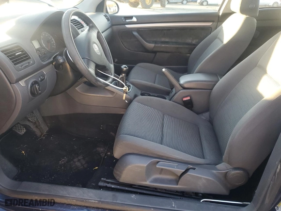 2008 Volkswagen Rabbit S with VIN WVWAB71K48W136325, listed as a Copart auction lot 82622124 with 129,104 mi miles and Salvage Title. Bid and sale history available at carsss.com. Image 7.