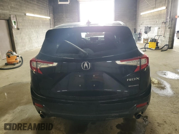 2021 Acura RDX w/Advance Package with VIN 5J8TC2H78ML042343, listed as a Copart auction lot 86887854 with 29,406 mi miles and Salvage Title. Bid and sale history available at carsss.com. Image 6.