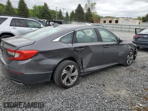 2018 Honda Accord EX-L z VIN 1HGCV1F59JA111618, wystawiony jako Copart lot #56922785 z przebiegiem 51 796 mil mil oraz Szkoda całkowita • Salvage title. Historia ofert i sprzedaży dostępna na DreamBid. Obrazek 3.