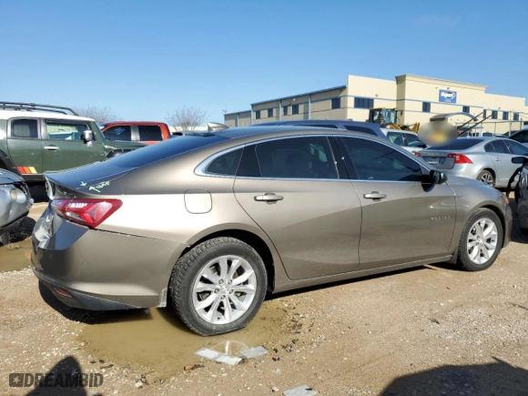 2020 Chevrolet Malibu LT with VIN 1G1ZD5ST3LF015442, listed as a Copart auction lot 85564754 with 61,395 mi miles and Salvage Title. Bid and sale history available at carsss.com. Image 3.